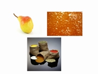 Confiture de poires au caramel et epices 200 g pot de 200 g